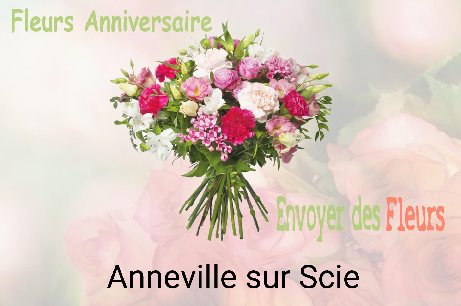 Bouquet de fleurs d’anniversaire livré à Anneville-sur-Scie